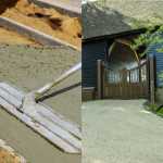 Concrete surfacing being laid vs Resin bond driveway